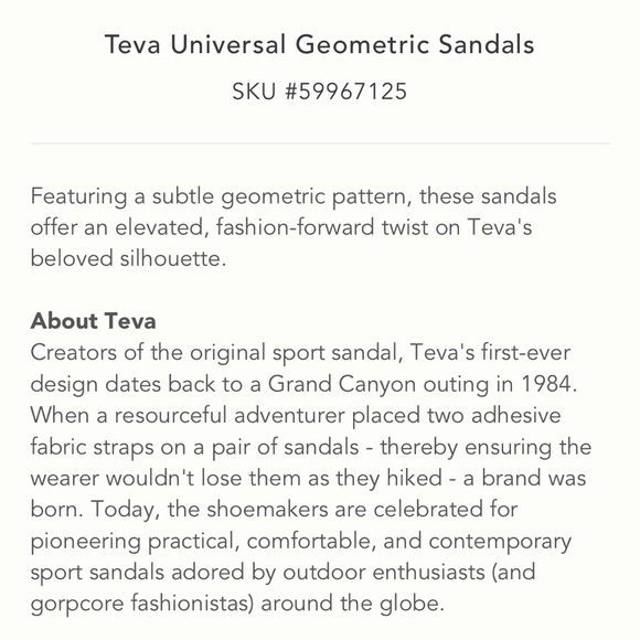 Teva Universal Geometric Sandals - Picture 2 of 11